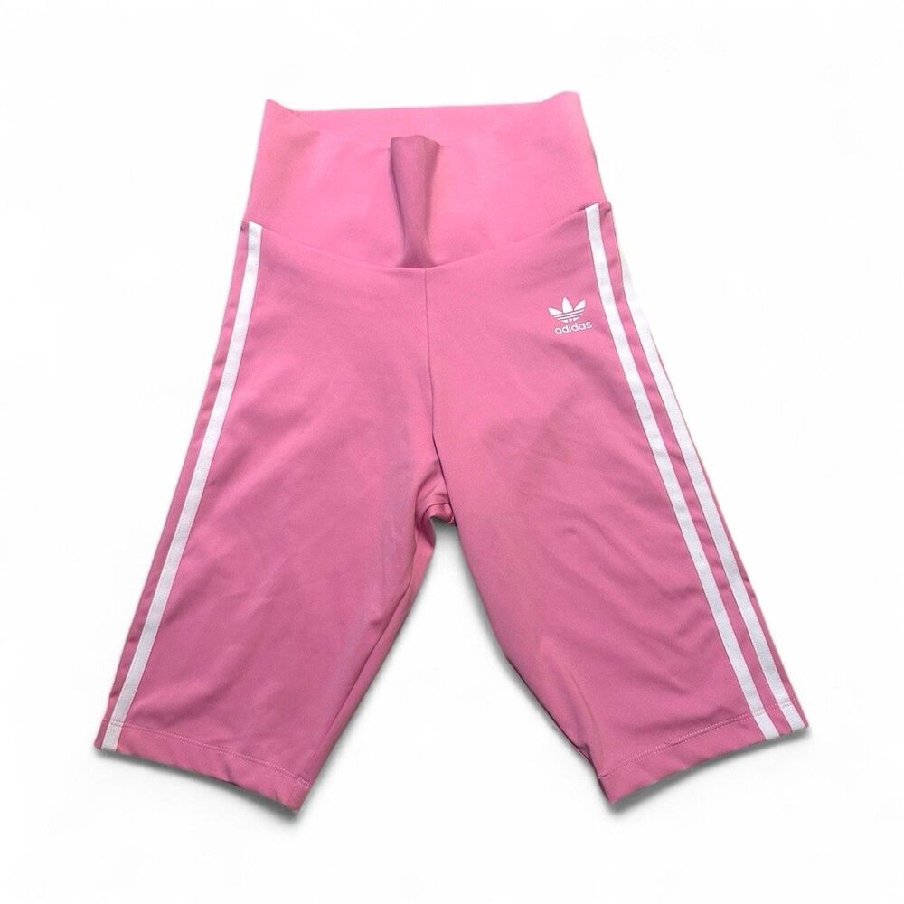 Women Adidas Sport Bottoms Bundle Of 3 Biker Leggings Sweats Size S XS Workout